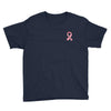 breast cancer ribbon survivor pocket Youth Tee