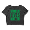 st patrick's day ginger lives matter Crop Top
