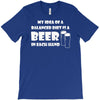 a balanced diet is a beer in each hand T-Shirt