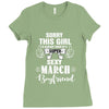 sorry this girl is already taken by a super sexy march boyfriend Ladies Fitted T-Shirt
