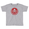 red skull logo avengers marvel comics gift Toddler T-shirt
