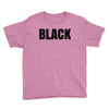black Youth Tee