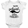 New Aunt 2018 Rokie Dept. Baby Onesie