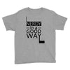 nerdy in a good way Youth Tee