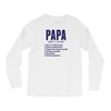 Papa Noun Definition Long Sleeve Shirts