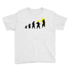 goku evolution (black) Youth Tee