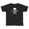 rock skull Toddler T-shirt