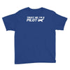 trust me, i'm a pilot   captain airplane flight crew plane airport tee Youth Tee