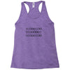 dad in binary code Racerback Tank