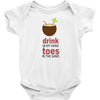 drink in my hand Baby Onesie