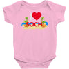 i love sochi Baby Onesie