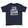 v5 eat sleep train Youth Tee