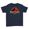 Daddysaurus Jurassic Park Youth Tee