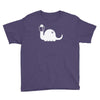 apatosaurus white Youth Tee