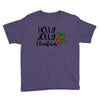 holly jolly christmas Youth Tee