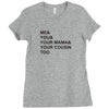 me &amp; you Ladies Fitted T-Shirt