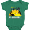 made in 1962 all original parts Baby Bodysuit