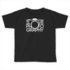 i love photography best trending Toddler T-shirt