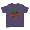 vegan for life Youth Tee