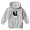 on wednesdays we wear black Youth Hoodie