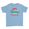 we wish you happy holidays &amp; merry christmas Youth Tee