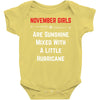 November Girls Baby Onesie