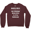 March Girls Crewneck Sweatshirt