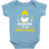 Trainning To Go Super Saiyan Baby Onesie
