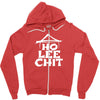 ho lee chit Zipper Hoodie