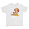 yoga pug exhale Youth Tee