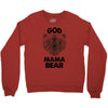 god mama bear Crewneck Sweatshirt