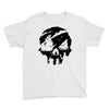 sea of theives skull Black Logo Youth Tee