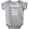 September Girl Baby Onesie