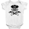 retro pirate Baby Onesie