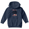 mama bear message Youth Hoodie