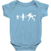 alien arith metic Baby Onesie