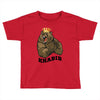 bear khabib Toddler T-shirt