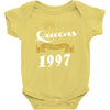 queens are born in 1997 Baby Onesie