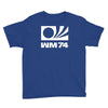 wm 74 germany world cup 1974 retro football Youth Tee