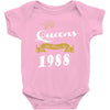 queens are born in 1988 Baby Onesie
