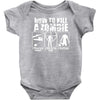 how to kill a zombie funny zombie apocalypse undead t dead shoot Baby Onesie