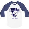 'merica 3/4 Sleeve Shirt