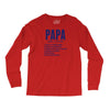 Papa Noun Definition Long Sleeve Shirts