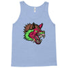 pink punk wolf Tank Top