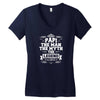 Papi The Man The Myth The Legend Women's V-Neck T-Shirt
