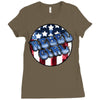 rebel girl 2 Ladies Fitted T-Shirt