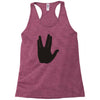 llap live long and proper Racerback Tank