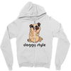 doggy style Zipper Hoodie