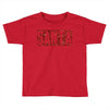 santa red glitter Toddler T-shirt