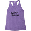 35. help!! theese peeple r kidnaping us 019 Racerback Tank